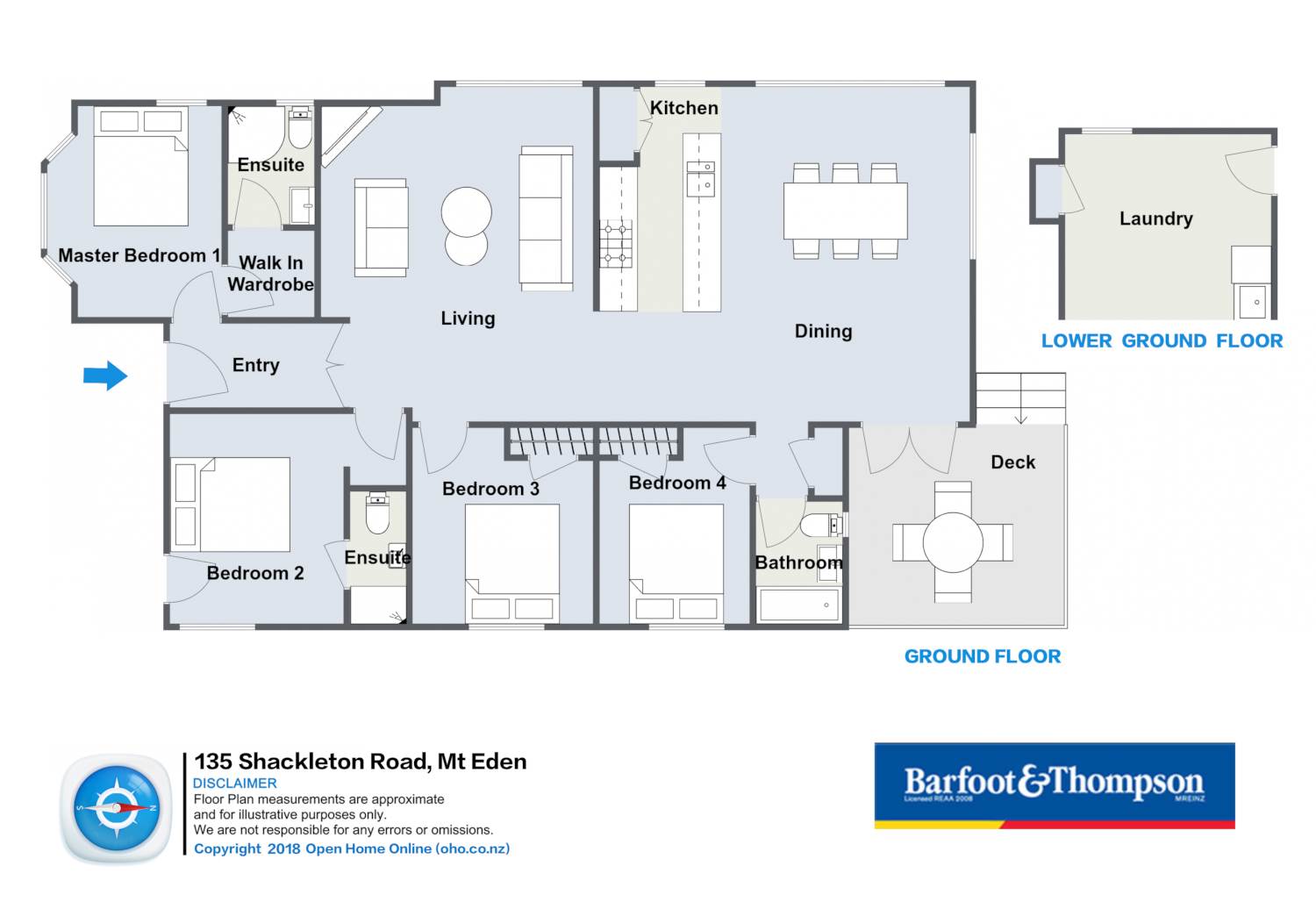 MOUNT EDEN - 4 double bedroom home with 3 bathrooms  photo