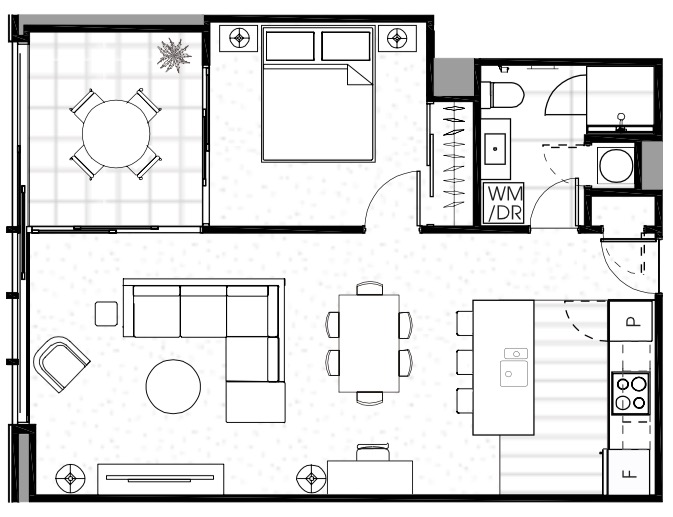 GRAFTON - Penthouse 1 Bedroom Apartment with Views & Carpark  photo