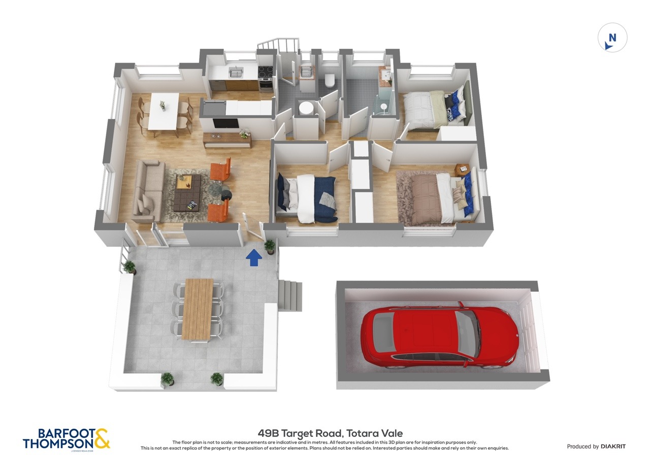 Totara Vale, 3bedroom  photo