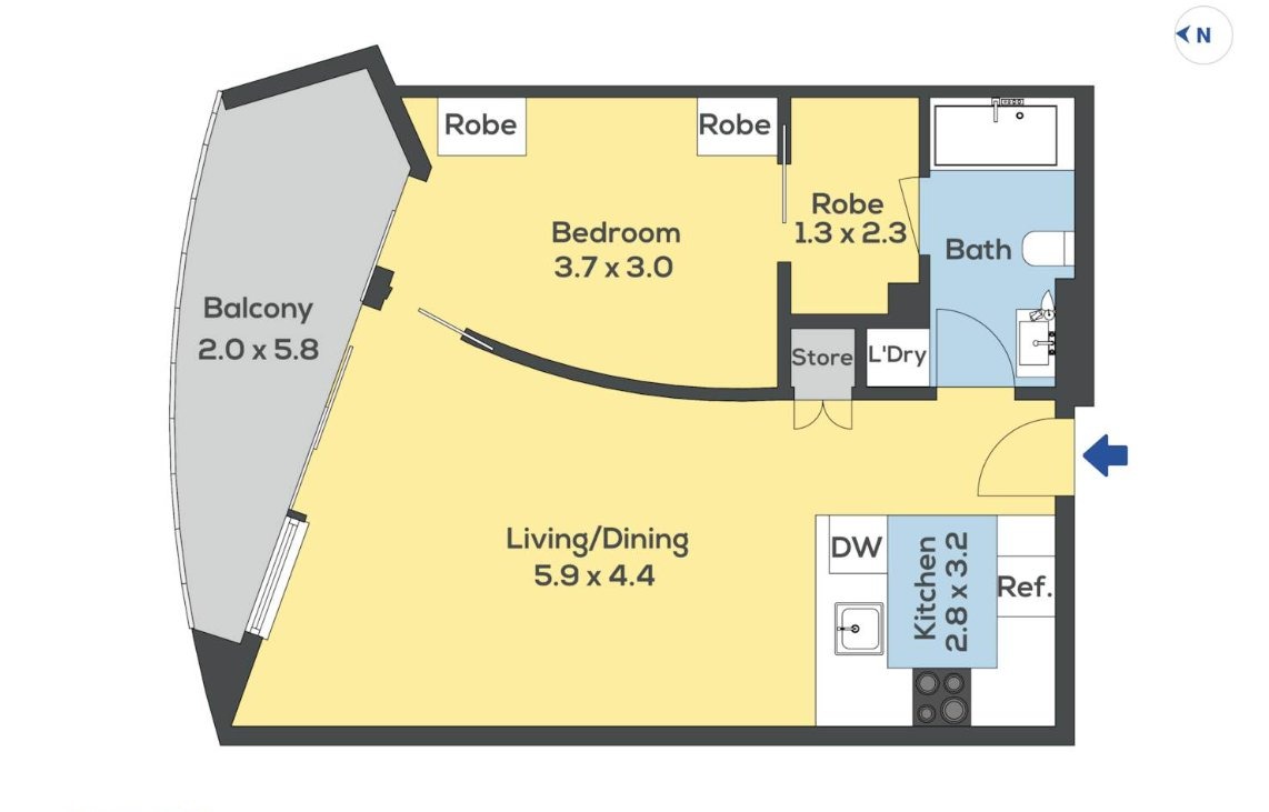 Mirage 1 Bedroom photo