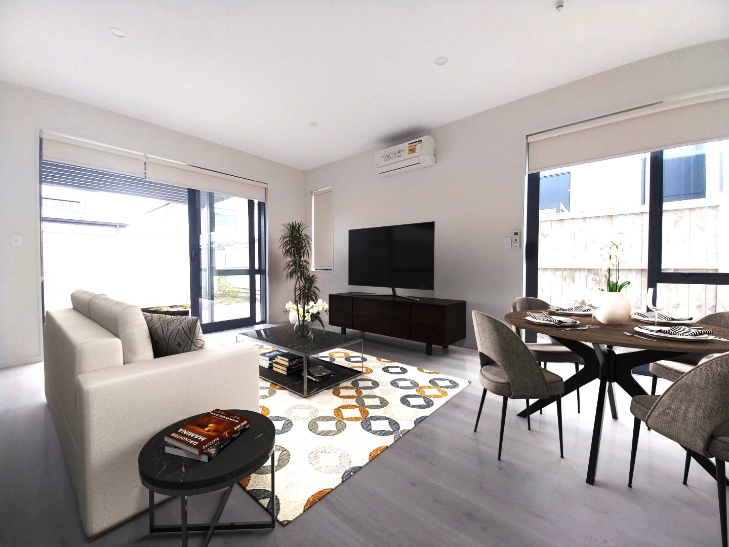 WAIATA SHORES LUXURY: 4 Bed, 2 Ensuites (4 Toilets), Reserve Walkway & Playground photo