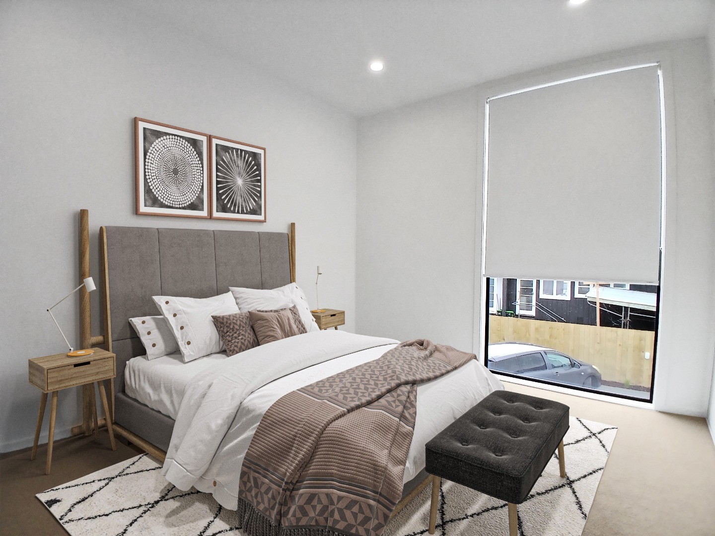 Modern two bedroom townhouse! photo