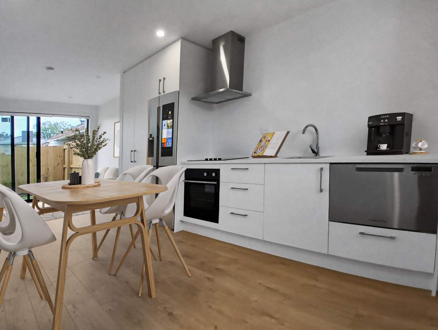 Modern two bedroom townhouse! photo