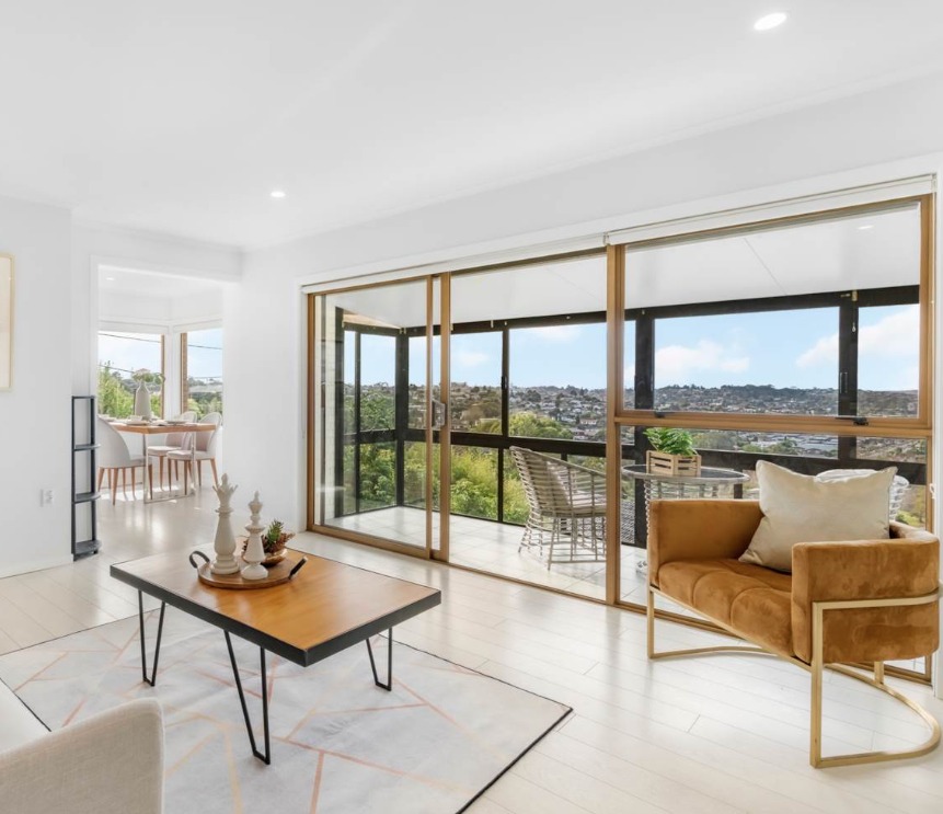 Large Glenfield Family Home with elevated views ! photo