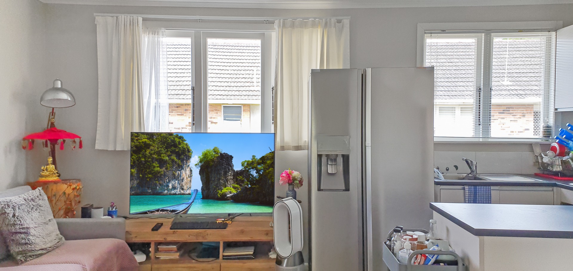 Two bedrooms brick unit photo